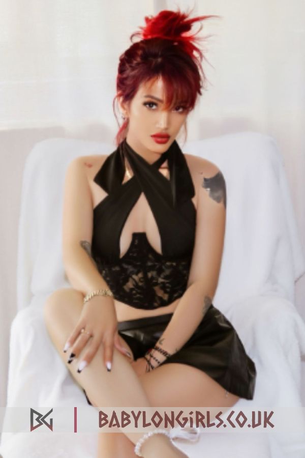 Playful Petronella red hair 5ft 4, 34C