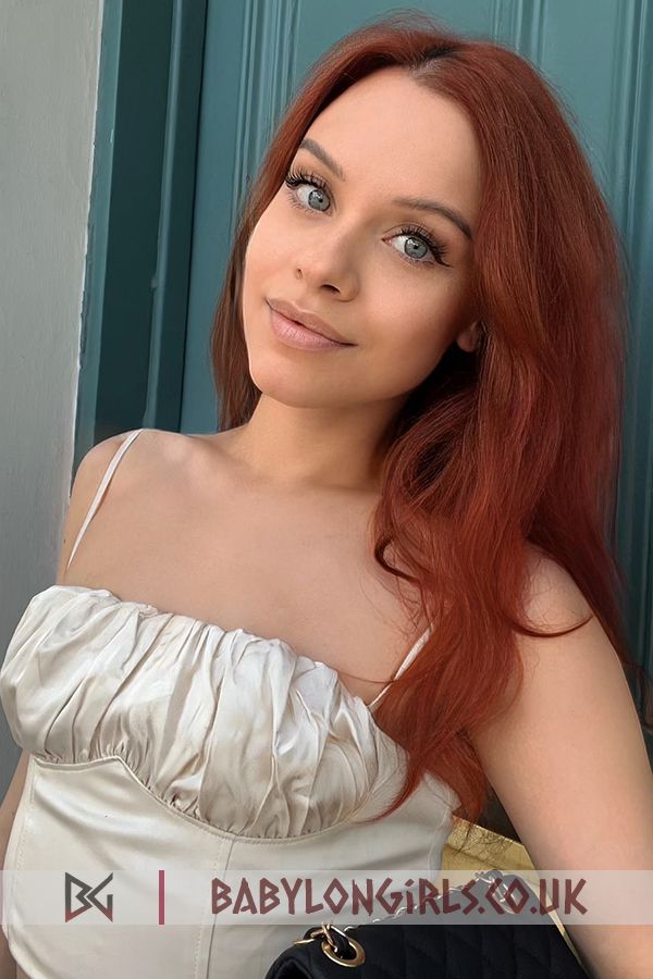 Positive Lakmie red hair 5ft 4, 34B
