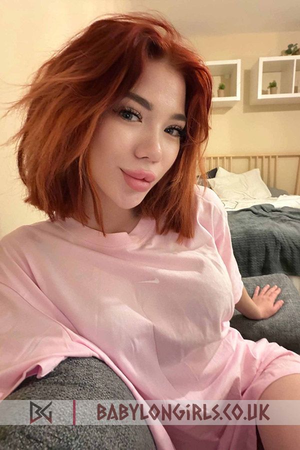 21 yrs Aigerim teasing red hair, 34B