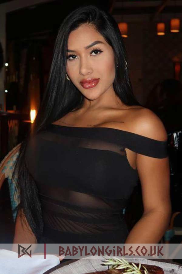 Playful Tirena brunette 5ft 7, 34C