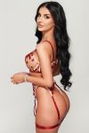 Veeda enjoying brunette, 34C