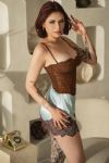 Minola, 34D, inviting brunette 23 yrs