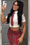 Elegant Jaida brunette 5ft 4, 36B